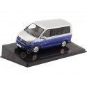 Cochesdemetal.es 2017 Volkswagen VW T6 Multivan Plateado/Azul 1:43 IXO Models CLC390N