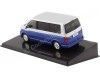 Cochesdemetal.es 2017 Volkswagen VW T6 Multivan Plateado/Azul 1:43 IXO Models CLC390N