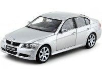 2005 BMW 330i (E90) Gris Metalizado 1:24 Welly 22465