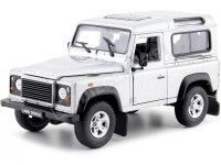 2010 Land Rover Defender 90 TDI Gris 1:24 Welly 22498