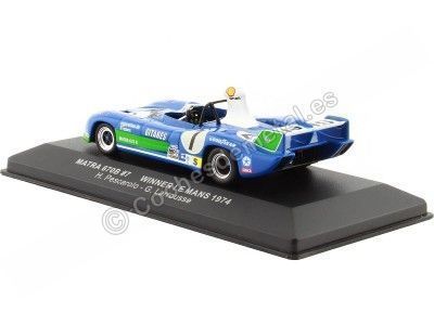 1974 Matra 670 B Nº7 Pescarolo/Larrousse 24h LeMans 1:43 IXO Models LM1974 Cochesdemetal.es 2