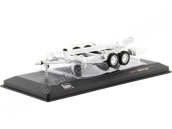 Cochesdemetal.es Remolque de Dos Ejes Para Coches A Escala 1:43 IXO Models TRL004-S