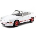 Carsdemetal.es 1973 Porsche 911 Carrera RS Blanco 1:18 Welly 18044