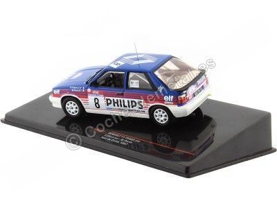 1987 Renault 11 Turbo Philips Nº8 Chatriot/Perin Rally Tour de Corse 1:43 IXO Models RAC311 Cochesdemetal.es 2