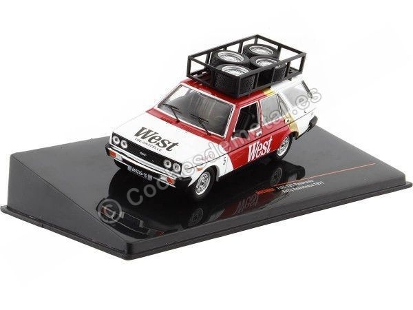 Cochesdemetal.es 1979 Fiat 131 Panorama Asistencia En Rally Con Baca "West" 1:43 IXO Models RAC306X