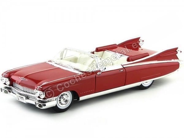 1959 Cadillac Eldorado Biarritz Rojo 1:18 Maisto Premiere 36813 Cochesdemetal 1 - Coches de Metal 