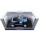 Cochesdemetal.es 1980 Jeep CJ-7 Renegade Negro / Azul 1:18 MC Group 18281