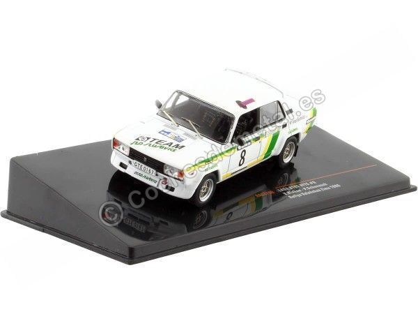 Cochesdemetal.es 1986 Lada 2105 VFTS Nº8 Blahna/Schovanek Rally Valašskaá Zima 1:43 IXO Models RAC379B