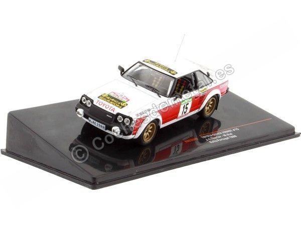 Cochesdemetal.es 1980 Toyota Celica 2000 GT (RA40) Nº15 Therier/Vial Rally De Portugal 1:43 IXO Models RAC359B