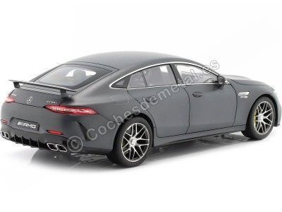 Cochesdemetal.es 2022 Mercedes-Benz AMG GT 63 S 4Matic + Aero Package (X290) Selenite Grey 1:18 Dealer Edition B66961038 2