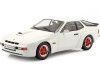 Cochesdemetal.es 1981 Porsche 924 Carrera GT Blanco con Llantas Rojas 1:18 MC Group 18303