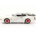 CARSDEMETAL.ES 1981 Porsche 924 Carrera GT Blanco avec pneus rouges 1:18 MC Group 18303