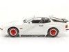 CARSDEMETAL.ES 1981 Porsche 924 Carrera GT Blanco avec pneus rouges 1:18 MC Group 18303