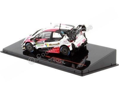 Cochesdemetal.es 2018 Toyota Yaris WRC Microsoft Nº7 Latvala/Anttila Rally De Australia 1:43 IXO Models RAM689 2