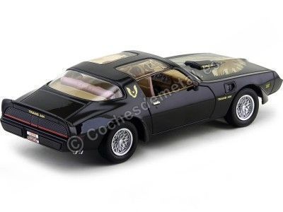 Cochesdemetal.es 1979 Pontiac Firebird Trans AM Negro Metalizado 1:18 Lucky Diecast 92378 2