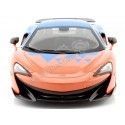 Cochesdemetal.es 2018 McLaren 600LT Coupe Team Tribute Livery Naranja/Azul 1:18 Solido S1804503