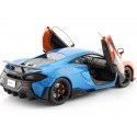 Cochesdemetal.es 2018 McLaren 600lt Coupé Team Tribute Livery Naranja / Azul 1:18 SOLIO S1804503