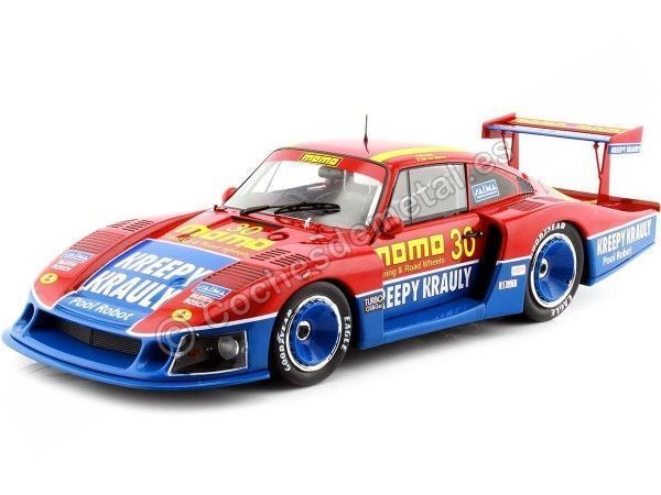 Cochesdemetal.es 1983 Porsche 935 Moby Dick "6h Mid Ohio" Rojo/Azul 1:18 Solido S1805404