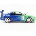 Cochesdemetal.es 1999 Nissan Skyline GT-R (R34) Falken Drift Livery Turquesa / Azul 1:18 SOLODO S1804304