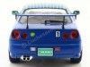 Cochesdemetal.es 1999 Nissan Skyline GT-R (R34) Falken Drift Livery Turquesa / Azul 1:18 SOLODO S1804304