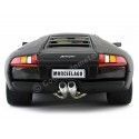 2001 Lamborghini Murcielago V12 6.2L Negro Mate 1:18 Welly 12517 Cochesdemetal 4 - Coches de Metal 