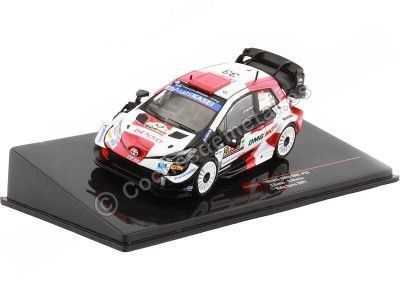 Cochesdemetal.es 2021 Toyota Yaris WRC Nº33 Evans/Martin Rally Ypres 1:43 IXO Models RAM806LQ