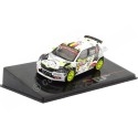 Cochesdemetal.es 2021 Skoda Fabia Rally 2 EVO Nº30 Bedoret/Gilbert Rally Ypres 1:43 IXO Models RAM808LQ