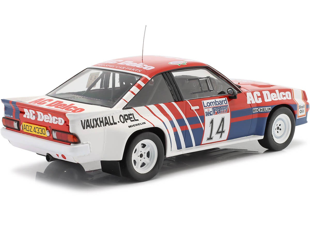 1985 Opel Manta 400 Nº14 McRae/Grindrod Lombard RAC Rally 1:18 IXO