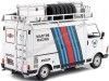 Carsdemetal.es 1986 Fiat 242 Van Team Martini Rally ASTENISE AVEC ACCESSOIRES 1:18 MODÈLES IXO 18RMC084XE