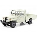 Cochesdemetal.es 1980 Toyota Land Cruiser 40 4x4 Pickup Blanco 1:18 Kyosho KY08958W