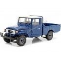 Cochesdemetal.ES 1980 Toyota Land Cruiser 40 4x4 Pickup Azul 1:18 Kyosho KY08958BL