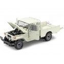 Cochesdemetal.es 1980 Toyota Land Cruiser 40 4x4 Pickup Blanco 1:18 Kyosho KY08958W