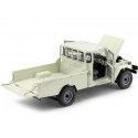 Cochesdemetal.es 1980 Toyota Land Cruiser 40 4x4 Pickup Blanco 1:18 Kyosho KY08958W