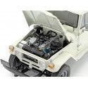 Cochesdemetal.es 1980 Toyota Land Cruiser 40 4x4 Pickup Blanco 1:18 Kyosho KY08958W