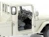 Cochesdemetal.es 1980 Toyota Land Cruiser 40 4x4 Pickup Blanco 1:18 Kyosho KY08958W