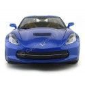 Cochesdemetal.es 2014 Chevrolet Corvette C7 Stingray Azul Claro 1:18 Maisto 31182