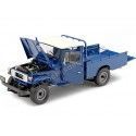 Cochesdemetal.ES 1980 Toyota Land Cruiser 40 4x4 Pickup Azul 1:18 Kyosho KY08958BL