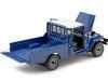 Cochesdemetal.ES 1980 Toyota Land Cruiser 40 4x4 Pickup Azul 1:18 Kyosho KY08958BL