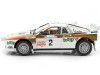 Cochesdemetal.es 1984 Lancia 037 Rally Nº2 Vudafieri/Pirollo Ganador Rallye San Marino 1:18 Kyosho 08306F