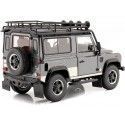 Cochesdememetal.es 2010 Land Rover Defender 90 TDI Dark Grey 1:18 Kyosho 08901trgy