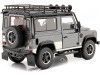 Cochesdememetal.es 2010 Land Rover Defender 90 TDI Dark Grey 1:18 Kyosho 08901trgy