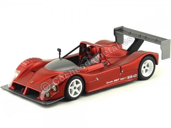 1993 Ferrari F333 SP "Ed. 60 Aniversario" Rojo Cereza 1:18 Hot Wheels Elite L2975 Cochesdemetal 1 - Coches de Metal 