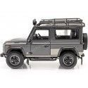 Cochesdememetal.es 2010 Land Rover Defender 90 TDI Dark Grey 1:18 Kyosho 08901trgy