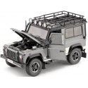 Cochesdememetal.es 2010 Land Rover Defender 90 TDI Dark Grey 1:18 Kyosho 08901trgy