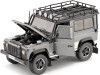 Cochesdememetal.es 2010 Land Rover Defender 90 TDI Dark Grey 1:18 Kyosho 08901trgy