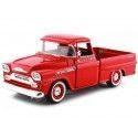 Cochesdemetal.es 1958 Chevrolet Apache Fleetline Pickup Rojo 1:24 MOTOR MAX 79311