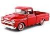 Cochesdemetal.es 1958 Chevrolet Apache Fleetline Pickup Rojo 1:24 Motor Max 79311