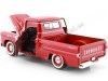 Cochesdemetal.es 1958 Chevrolet Apache Fleetline Pickup Rojo 1:24 MOTOR MAX 79311