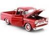 Cochesdemetal.es 1958 Chevrolet Apache Fleetline Pickup Rojo 1:24 Motor Max 79311