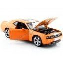 Cochesdemetal.es 2012 Dodge Challenger SRT Naranja 1:24 Welly 24049